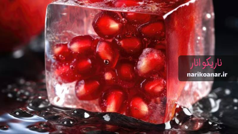چهار کاربرد انار فریز شده