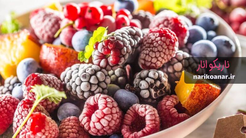 مهم ترین خواص میوه فریز شده